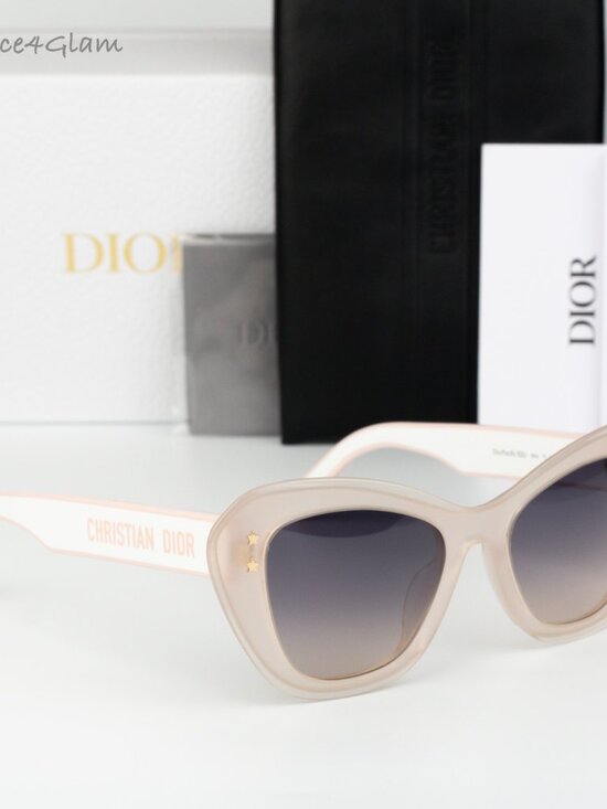 Dior Women Sunglasses Pink Violet Gradient Butterfly DIORPACIFIC B3U 40GL NEW main image 9
